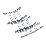 PORTACABLE ESCALERA 45X9.2CM CURVA VERT L#18/C#20