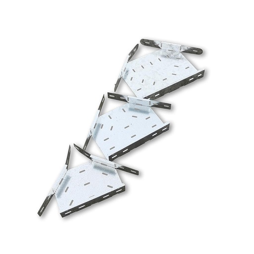 [PCRAN38X38_DRI] PORTACABLE RANURADA 3.8X3.8CM "C" DERIVACION