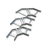 PORTACABLE ESCALERA 60X6.4CM CURVA L#18/C#20
