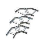 PORTACABLE ESCALERA 60X9.2CM CURVA L#18/C#20