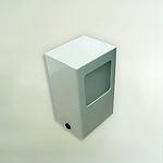 [BD_SQ07_G9B] APLIQUE BIDIR PICCO PARED 2XG9 BLANCO