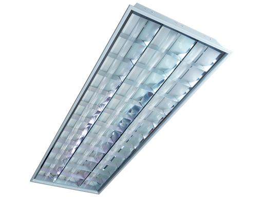 [LOE340C] LOUVER 3 X 40W EMBUTIR C/ CABECERA